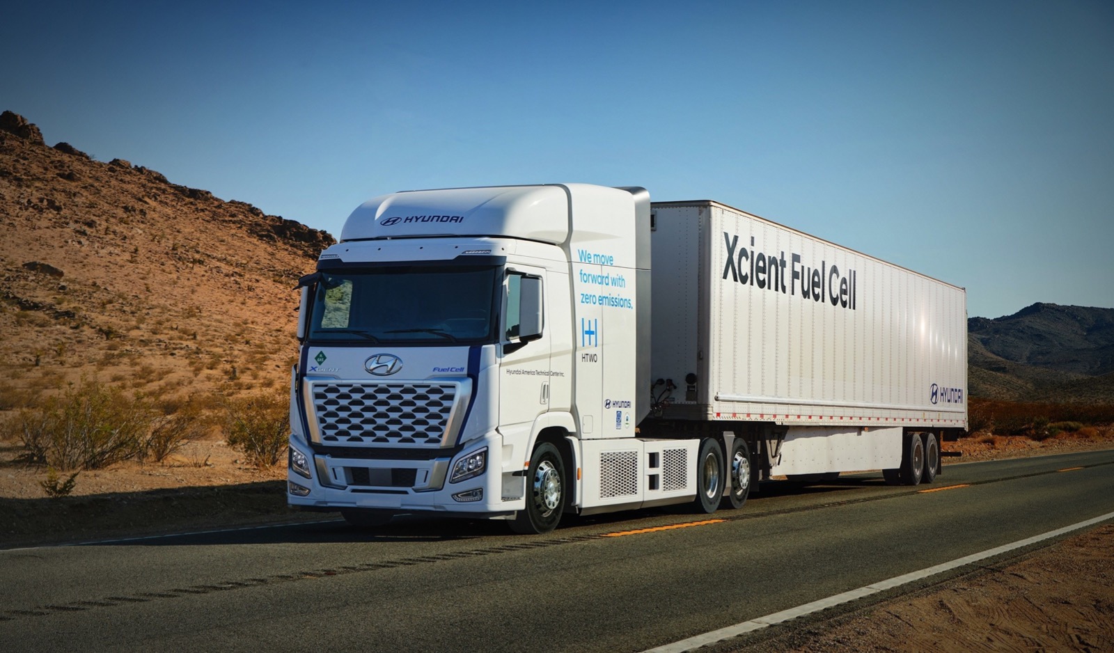 Hyundai set for historic California public-private hydrogen truck project